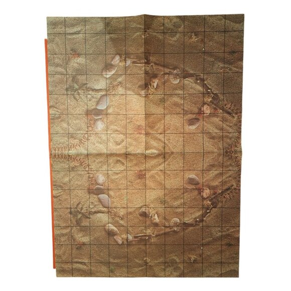 Milton Bradley Battle Tank Board Army Strategy Paper Grid 1975 Large Replacement - Picture 3 of 9